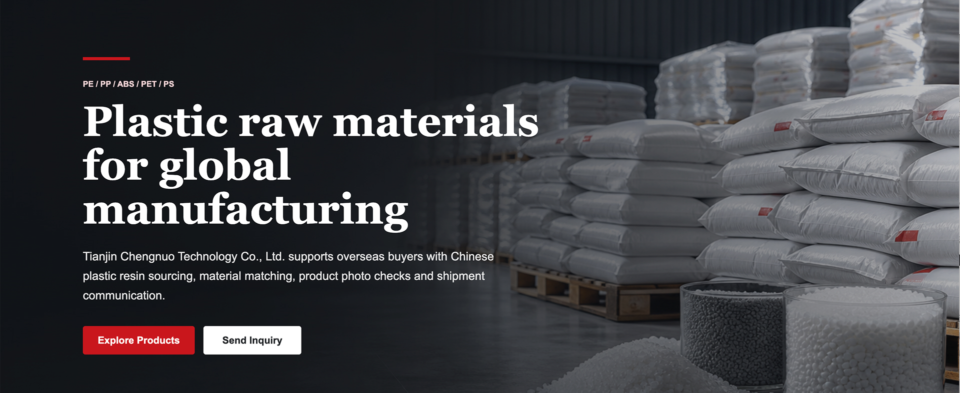 Tianjin Chengnuo Technology Co., Ltd., yurt dışındaki alıcıları Çin'deki plastik reçine tedariki, malzeme eşleştirmesi, ürün fotoğraf incelemeleri ve sevkiyat ile ilgili iletişim konularında desteklemektedir.